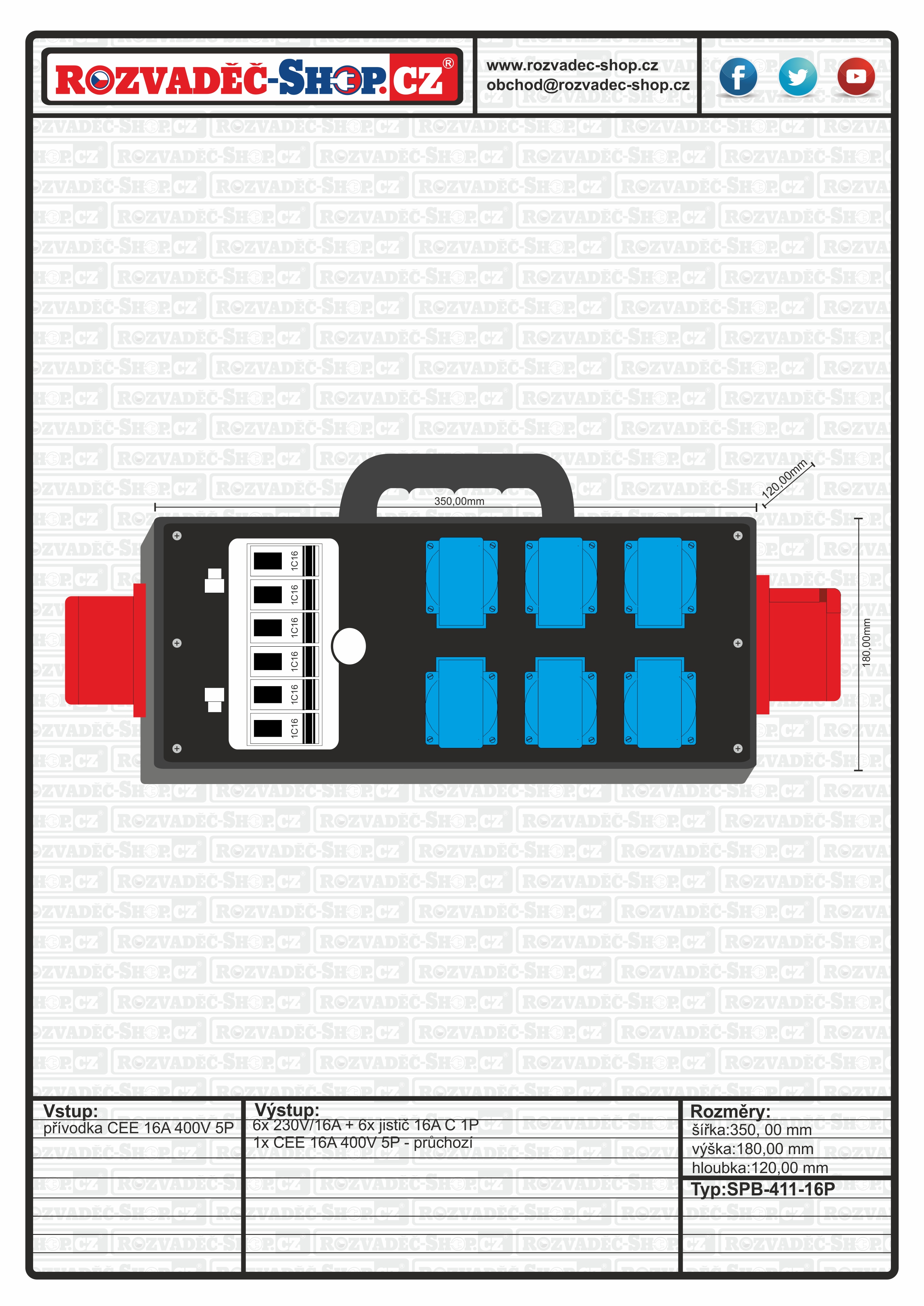 SPB-411-P16 FIN